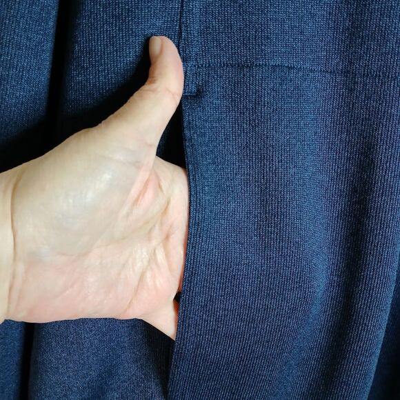 Mens Deluth Trading Blue & Red Pullover Henley w/ Pocket Size XL - Picture 3 of 5